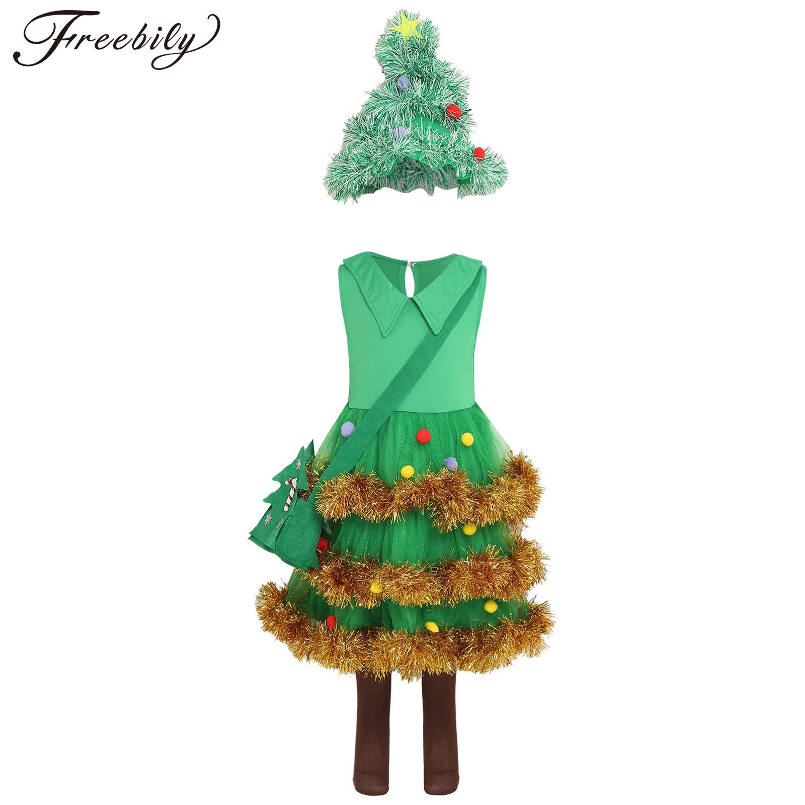 Elf Costume Christmas - Costume cosplay per albero di Natale