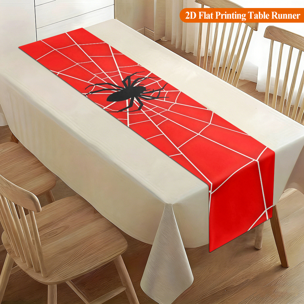 Christmas Table Runner - Runner da Tavolo con Ragnatela e