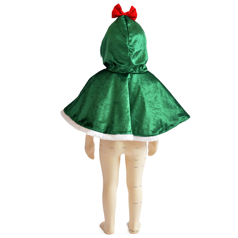 Poncho natalizio con cappuccio - Elf Costume Christmas recensione e prezzo