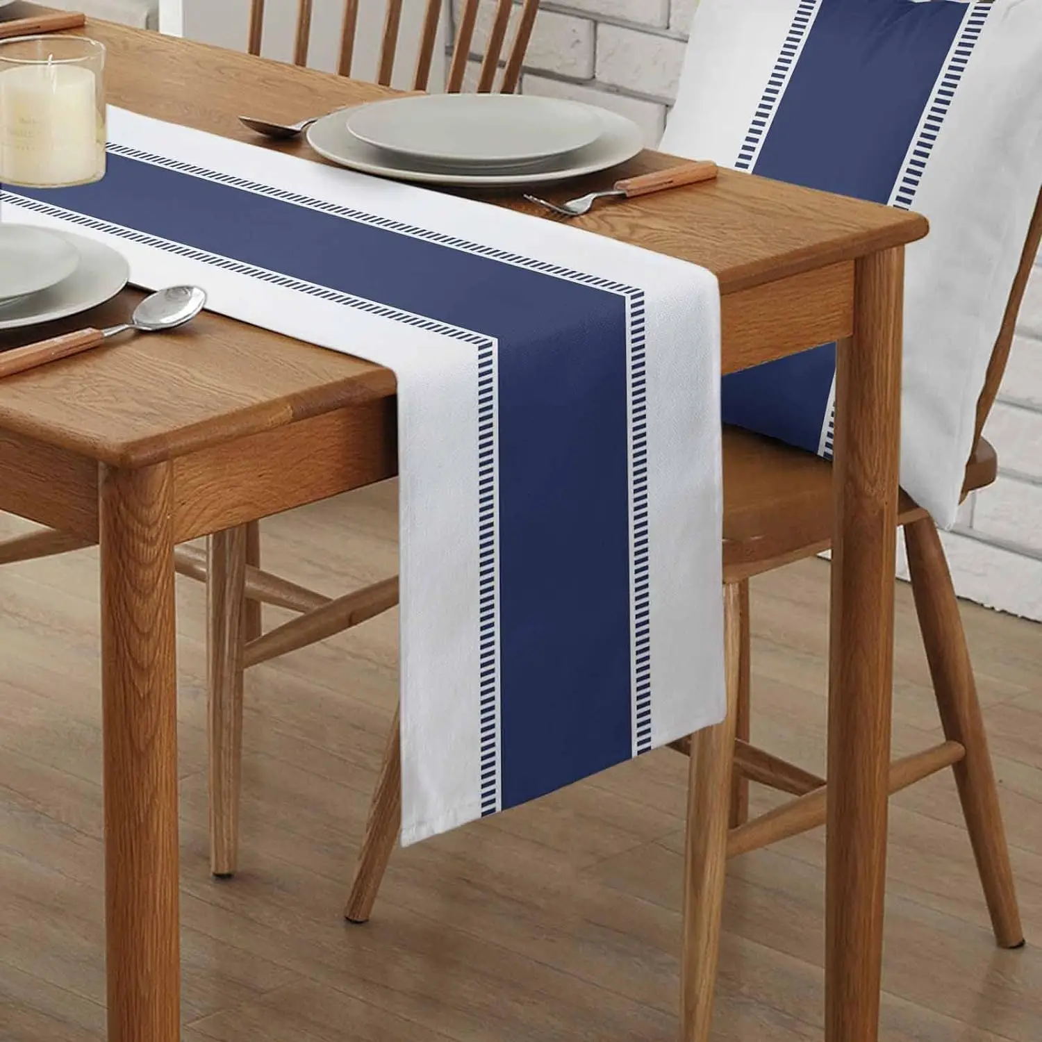 Runner da tavolo in lino a rig - Christmas Table Runner recensione e prezzo