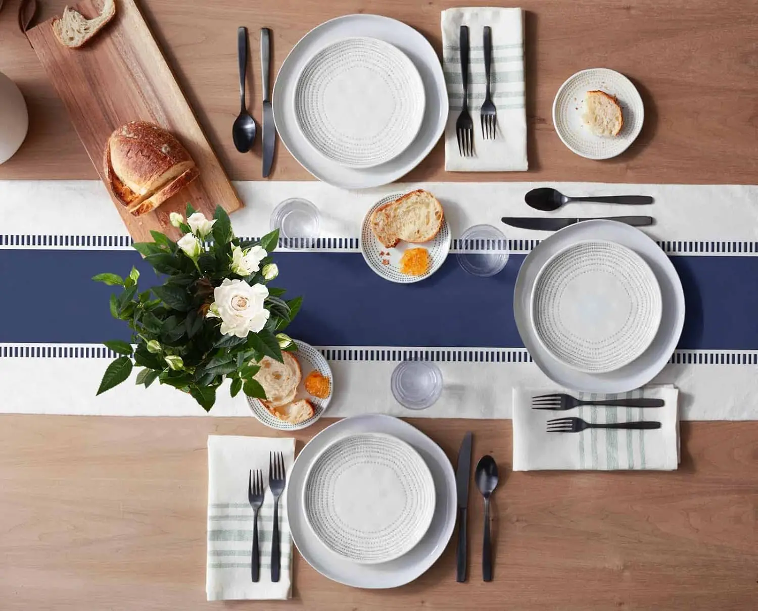 Runner da tavolo in lino a rig - Christmas Table Runner recensione e prezzo