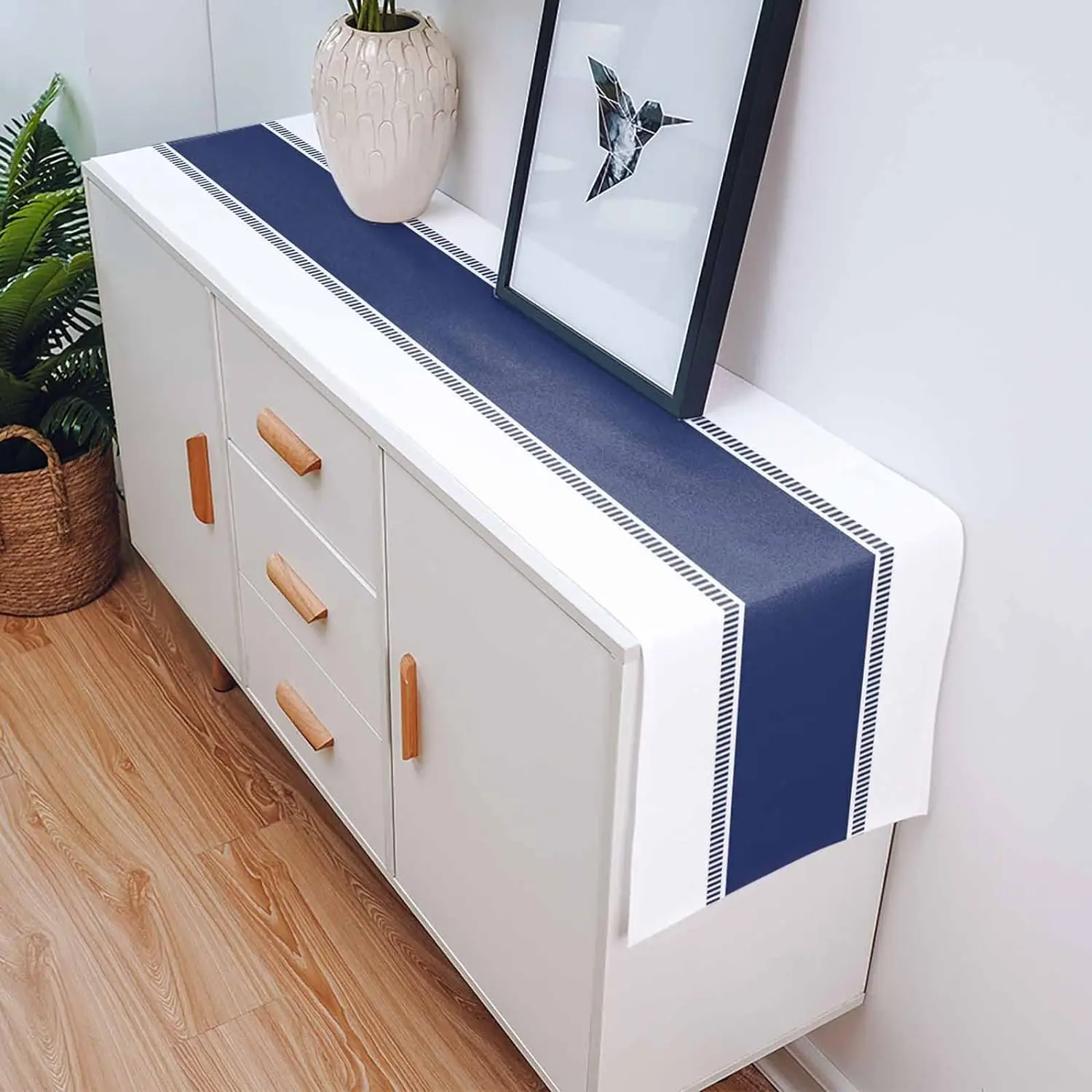 Runner da tavolo in lino a rig - Christmas Table Runner recensione e prezzo