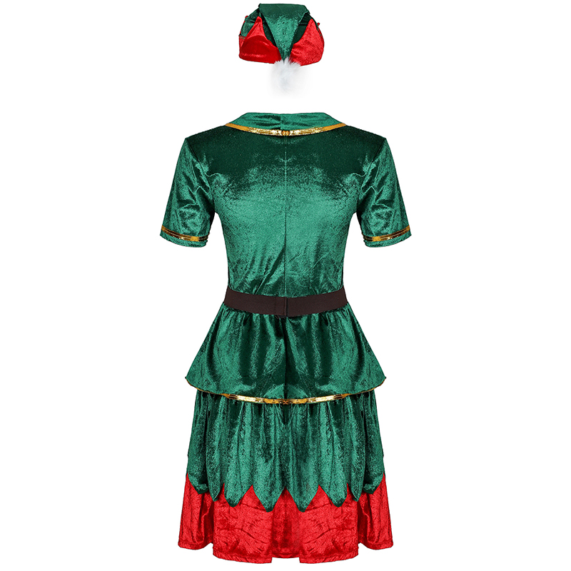 Coppia di carnevale Costume ma - Elf Costume Christmas recensione e prezzo