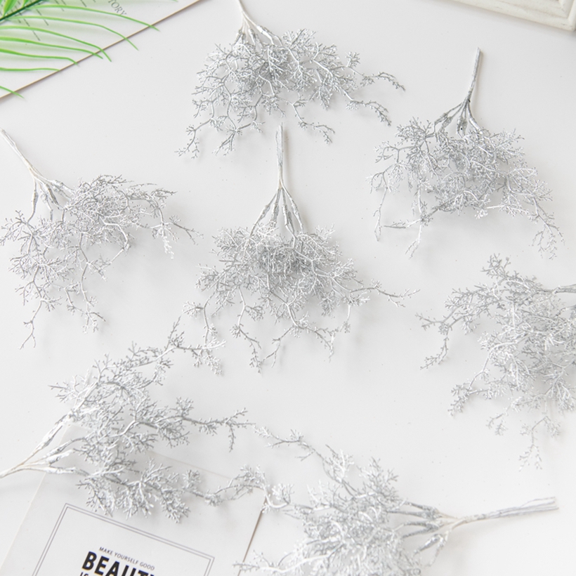 6Pcs piante artificiali Golden - Christmas Tree Artificial recensione e prezzo