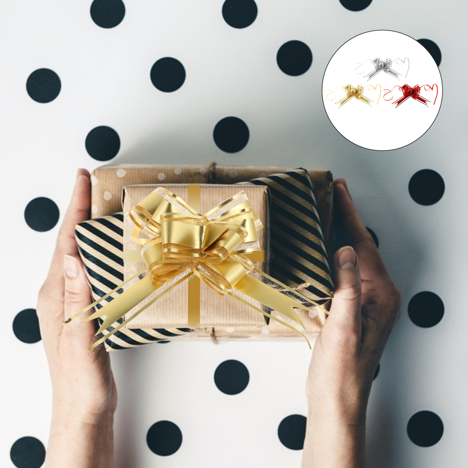 Set di 30 Fiocchi Decorativi F - Gift Box Wrap Set recensione e prezzo