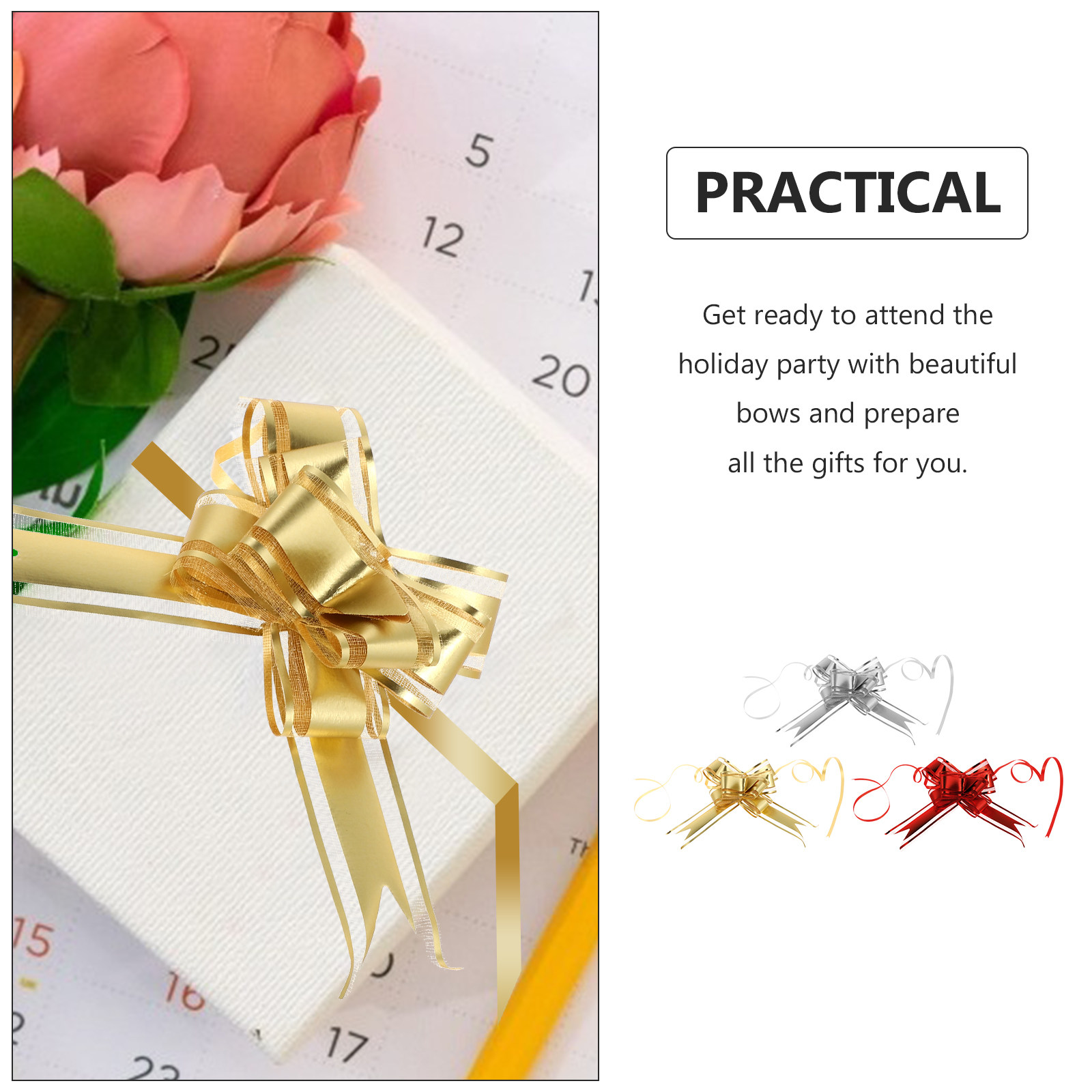 Set di 30 Fiocchi Decorativi F - Gift Box Wrap Set recensione e prezzo